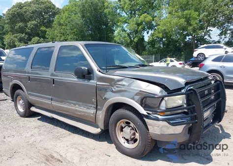 2002 Ford Excursion Limited z USA, uszkodzony, nr VIN 1FMNU42F22EA14602